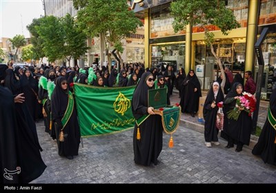 شادپیمایی دختران احمدی در شیراز برگزار شد