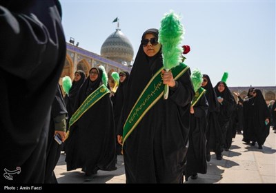 شادپیمایی دختران احمدی در شیراز برگزار شد
