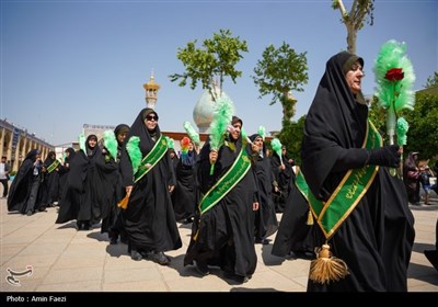 شادپیمایی دختران احمدی در شیراز برگزار شد