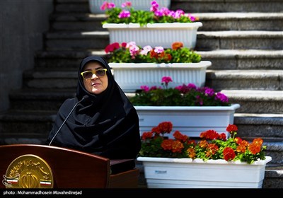 فاطمه مهاجرانی، سخنگوی دولت در حاشیه جلسه هیات دولت