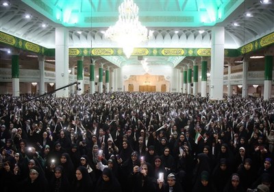 مراسم،معصومه،اجتماع،دختر،حضرت،10،برگزار،بانوي
