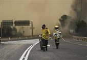 طعم تلخ آتش به کام جشنهای صهیونیستها؛ تخلیه 10 هزار نفر