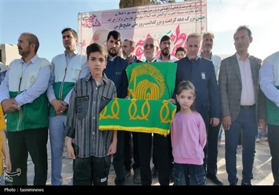 هم‌نشینی با خورشید هشتم در بوستان خلیج فارس نسیم‌شهر