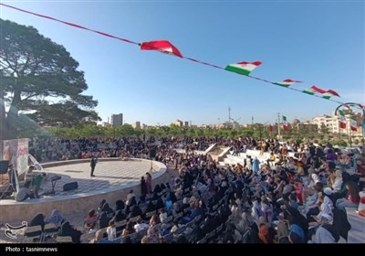 هم‌نشینی با خورشید هشتم در بوستان خلیج فارس نسیم‌شهر
