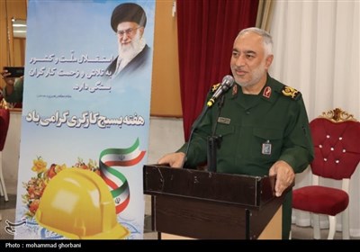 دورهمی فرمانده سپاه خراسان جنوبی با کارگران بیرجند