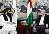 دیدار وزیر خارجه حکومت طالبان با مقامات حماس