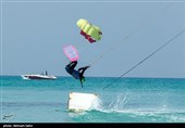Wakeboarding Competition Held in Kish Waters