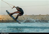 Wakeboarding Competition Held in Kish Waters