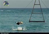 Wakeboarding Competition Held in Kish Waters