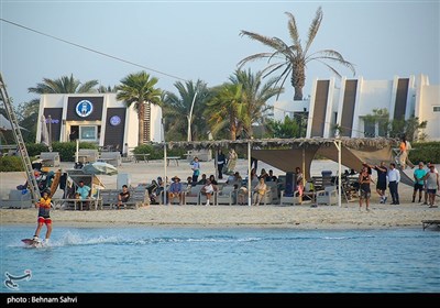 مسابقه آزاد اسکی روی آب - کیش