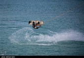 Wakeboarding Competition Held in Kish Waters
