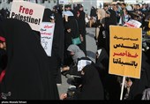 اجتماع سراسری فریاد فلسطین در میدان امام حسین(ع)