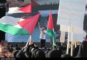 اجتماع سراسری فریاد فلسطین در میدان امام حسین(ع)