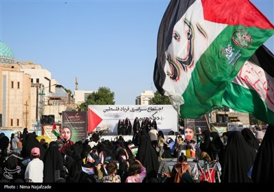 اجتماع سراسری فریاد فلسطین در مشهد
