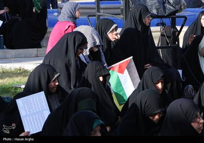 اجتماع سراسری فریاد فلسطین در زنجان