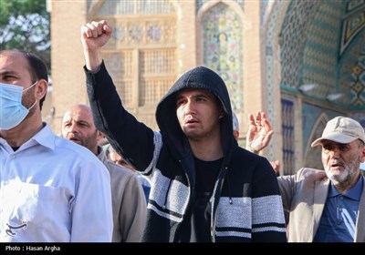 اجتماع سراسری فریاد فلسطین در زنجان