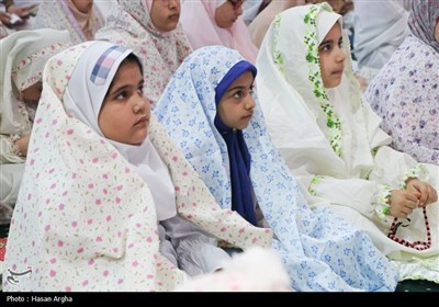 جشن روز دختر در مصلی خاتم الانبیاء زنجان