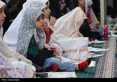 جشن روز دختر در مصلی خاتم الانبیاء زنجان