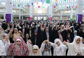 جشن روز دختر در مصلی خاتم الانبیاء زنجان