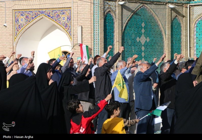 اجتماع سراسری فریاد فلسطین در زنجان + تصاویر