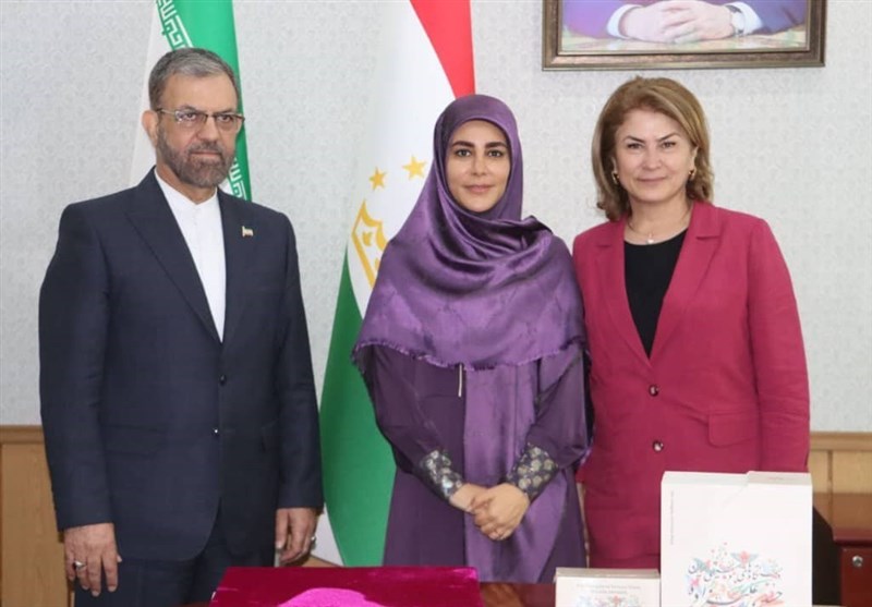 دیدار نادره رضایی با وزیر فرهنگ تاجیکستان