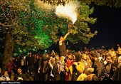 شور و هیجان پرشورها در جشن قهرمان ایران