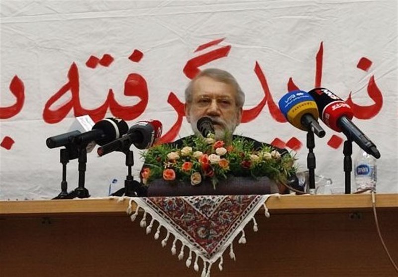  لاریجانی:نتیجه مذاکرات بستگی به عقلانیت طرف مقابل دارد 