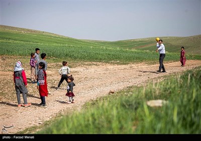 معلم فداکار ایل سرداری در کرمانشاه