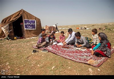 معلم فداکار ایل سرداری در کرمانشاه