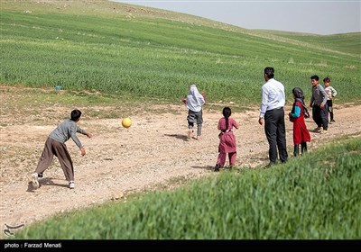 معلم فداکار ایل سرداری در کرمانشاه