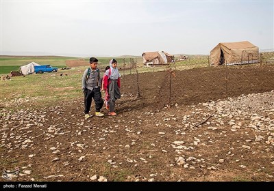 معلم فداکار ایل سرداری در کرمانشاه