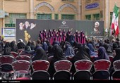 آیین زنگ سپاس معلم در کرمانشاه