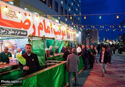 رضوي،زائران،مطهر،حرم،توزيع،خوراكيان،پذيرايي