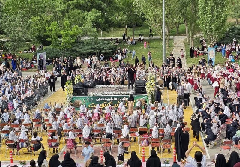  برگزاری جشن روز دختر در پارک پلیس 