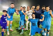 صعود تیم فوتبال شناورسازی قشم به لیگ دسته یک