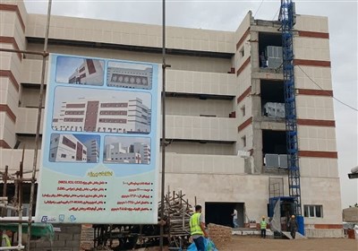 بيمارستان،تخت،پيشرفت،كمالشهر،پروژه،اشتهارد،صيادي،درماني