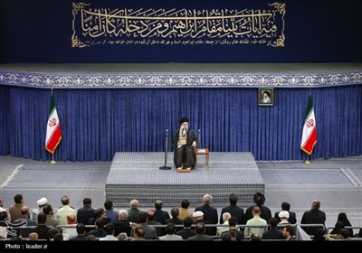 دیدار کارگزاران حج با رهبر معظم انقلاب