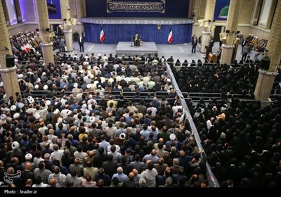 دیدار کارگزاران حج با رهبر معظم انقلاب