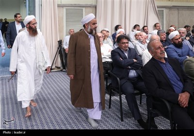 دیدار کارگزاران حج با رهبر معظم انقلاب