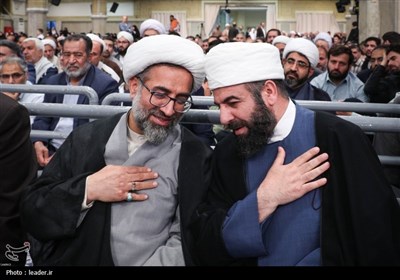 دیدار کارگزاران حج با رهبر معظم انقلاب
