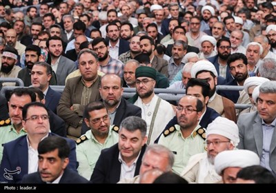 دیدار کارگزاران حج با رهبر معظم انقلاب