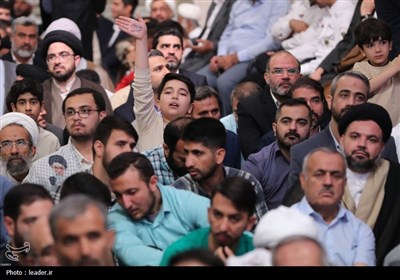 دیدار کارگزاران حج با رهبر معظم انقلاب