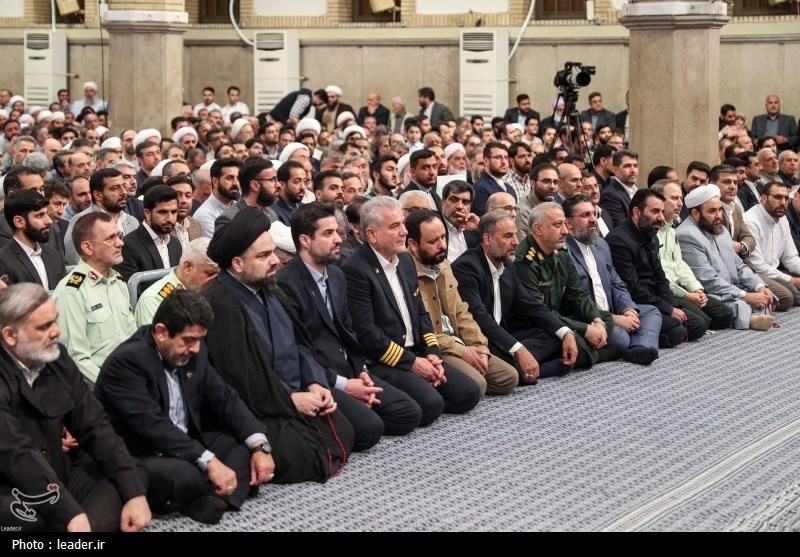دیدار کارگزاران حج با رهبر معظم انقلاب