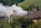Two People Killed When Small Plane Crashes into Two Homes in California