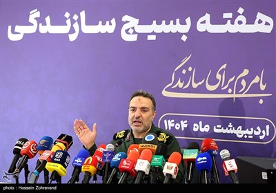 نشست خبری رئیس سازمان بسیج سازندگی