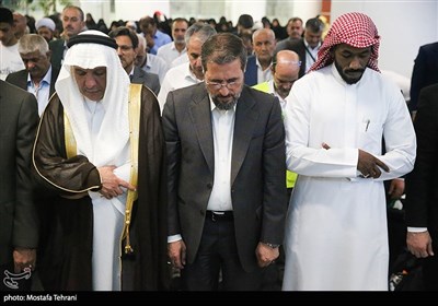 علیرضا بیات رییس سازمان حج و زیارت , عبدالله بن سعود العنزی سفیر عربستان سعودی