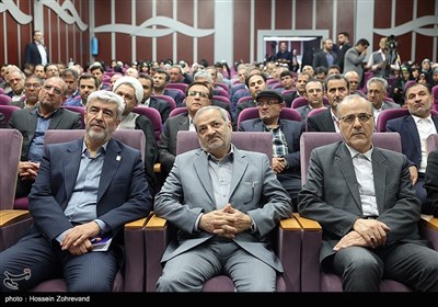 سخنرانی علیرضا کاظمی، وزیر آموزش‌وپرورش و و رجبعلی برزویی، رئیس دانشگاه فرهنگیان در مراسم تجلیل از اساتید نمونه دانشگاه فرهنگیان