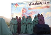 پرواز بادبادک‌ها به یاد دختران شهید غزه