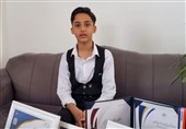 کسب رتبه سوم جهان توسط نوجوان 12 ساله نخبه شاهرودی