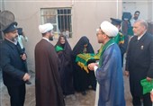 رایحه خوش پرچم رضوی در منزل شهیدین عبادی